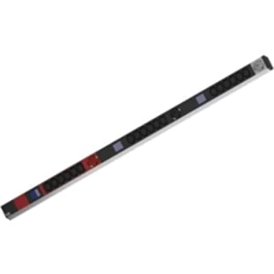 Bachmann BlueNet BN0500 - Stromverteilungseinheit (Rack - einbaufähig) - Wechselstrom 400 V - Ausgangsanschlüsse: 21 (18 x IEC 60320 C13, 3 x Stecker CEE 7/3) - 3 m - Schwarz Bachmann BlueNet BN0500 - Stromverteilungseinheit (Rack - einbaufähig) - Wechselstrom 400 V - Ausgangsanschlüsse: 21 (18 x IEC 60320 C13, 3 x Stecker CEE 7/3) - 3 m - Schwarz