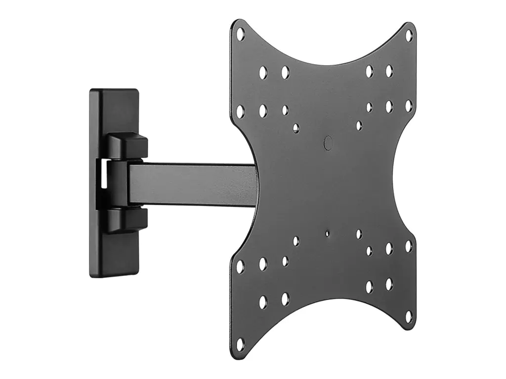 Goobay 49713 - 106,7 cm (42 Zoll) - 75 x 75 mm - 200 x 200 mm - 0 - 10° - Stahl - Schwarz