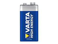 Varta High Energy 04922 - Batterie 2 x 9V - Alkalisch 4922121412