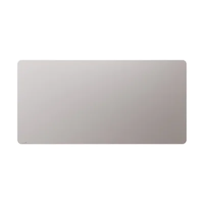 Legamaster Glasboard matte 200 x 100 cm (B x H) Tafel magnethaftend inkl. zwei superstarke Magnete (Ø 20 mm), ein Glasboardmarker edding95 Sicherheitsglas warmgrau