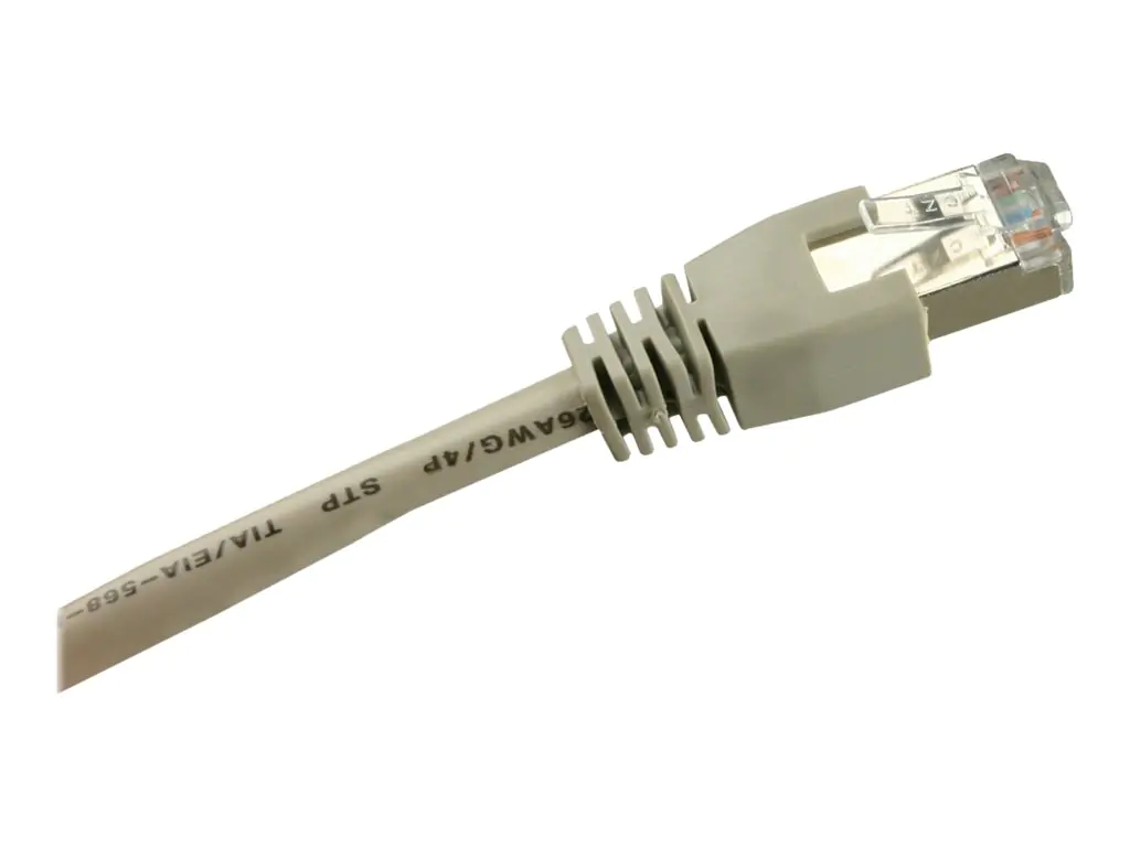 Sharkoon - Patch-Kabel - RJ-45 (M) zu RJ-45 (M) - 1 m - SFTP - CAT 6 - Schwarz