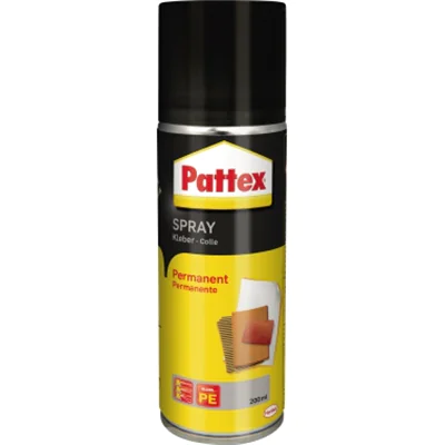 Pattex Sprühkleber mit Lösungsmittel nicht wieder ablösbar 200ml