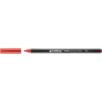 edding Faserschreiber 1300 colourpen 4-1300002 2mm rot