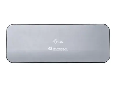 i-Tec Dual 4K Metal Docking Station - Dockingstation - Thunderbolt 3 - HDMI, Thunderbolt - 1GbE