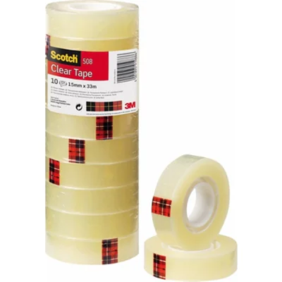 Scotch Klebefilm Magic 508 5081533 15mmx33m tr 10 St./Pack. Scotch Klebefilm Magic 508 5081533 15mmx33m tr 10 St./Pack.