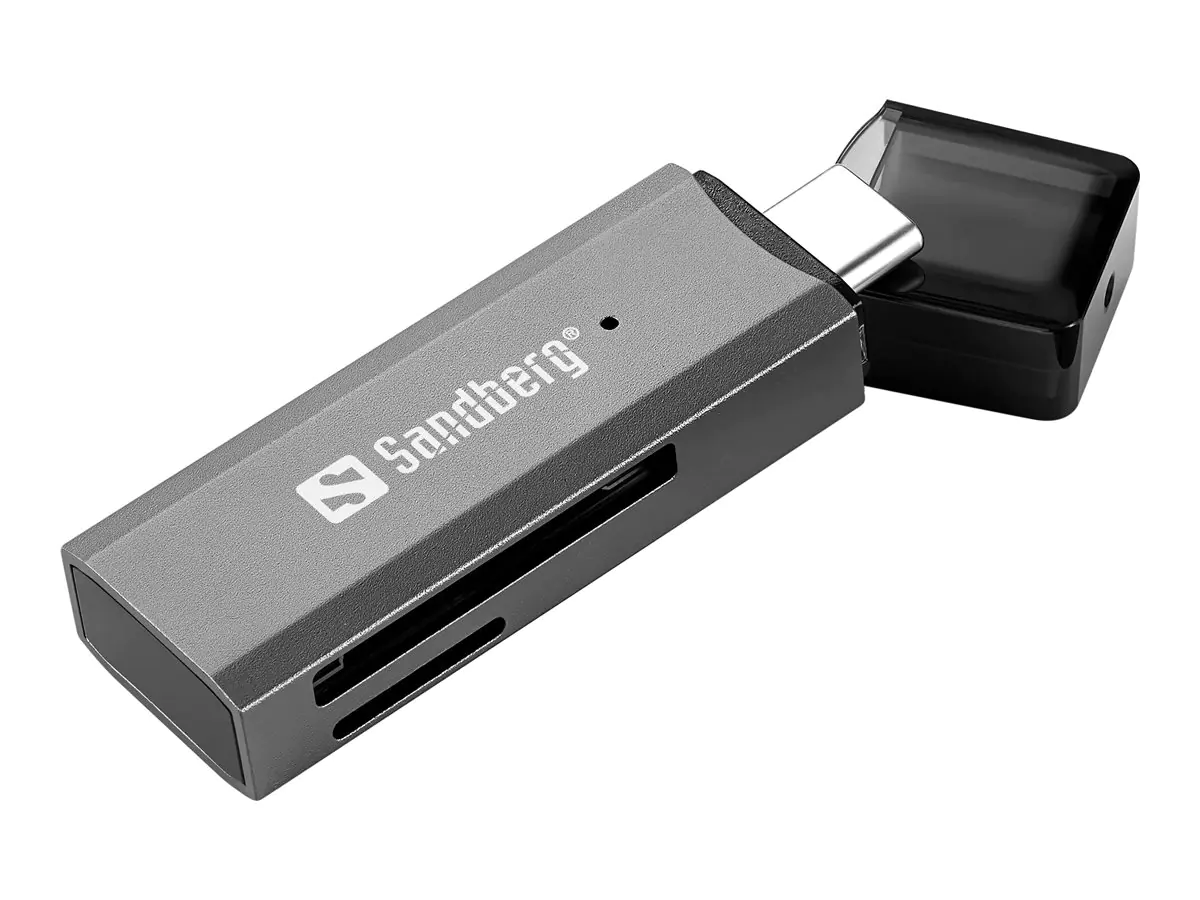 SANDBERG Kartenleser (SD, SDHC, SDXC, microSD, microSDHC, microSDXC, SD UHS-I) 136-84