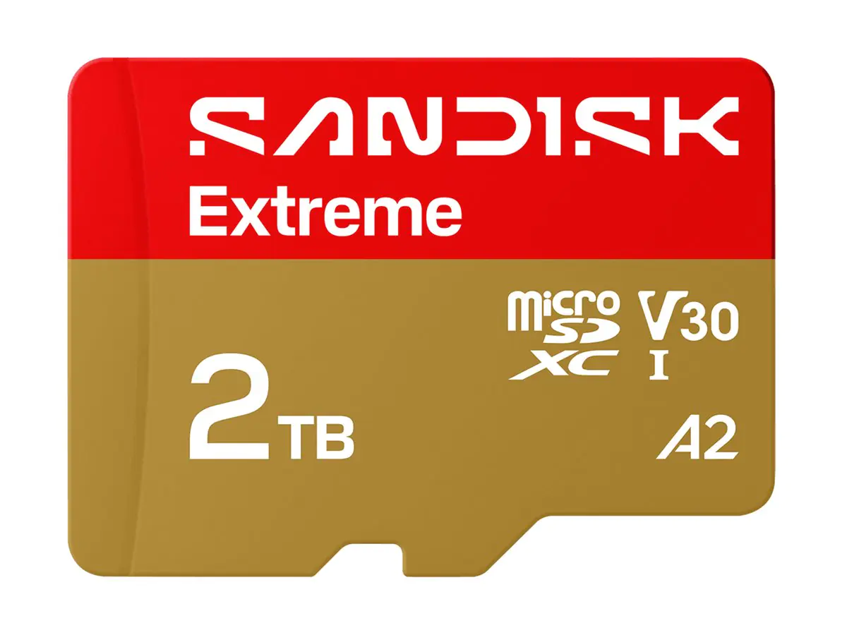 SanDisk Extreme microSDXC 2TB+SD Adapt 240MB/s