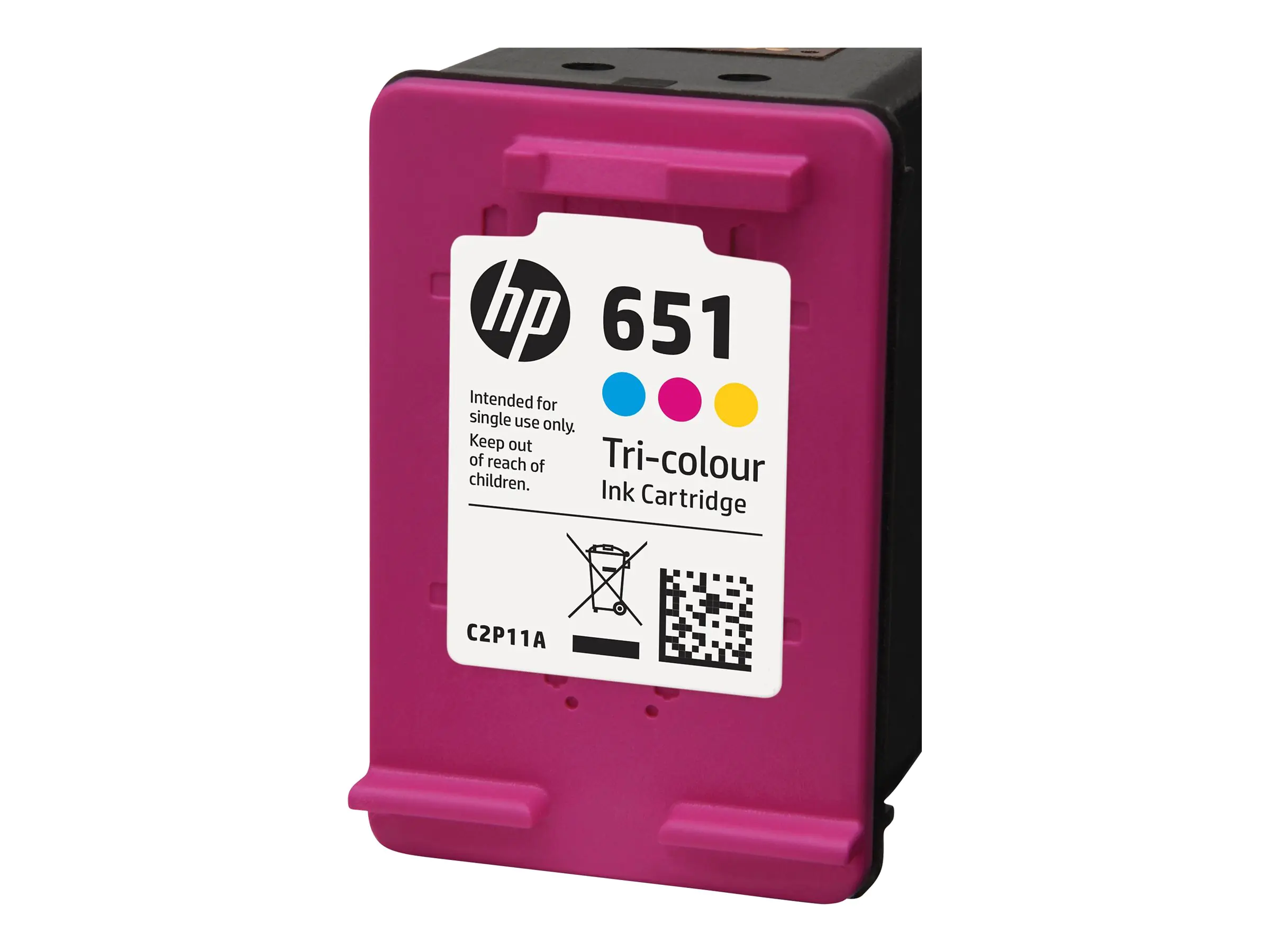 HP 651 - Farbe (Cyan, Magenta, Gelb) - original - Ink Advantage - Tintenpatrone - für ENVY 5640, 5660, 7640; Officejet 5740, 8040 with Neat