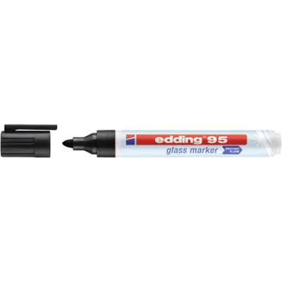 edding Glasboardmarker 95 4-95001 1,5-3mm Rundspitze schwarz edding Glasboardmarker 95 4-95001 1,5-3mm Rundspitze schwarz