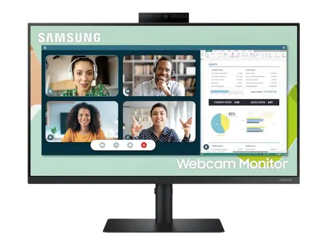 Samsung S24A400VEU - S40VA Series - LED-Monitor - 61 cm (24") - 1920 x 1080 Full HD (1080p) @ 75 Hz - IPS - 250 cd/m² - 1000:1 - 5 ms - HDMI, VGA, DisplayPort - Lautsprecher - Schwarz