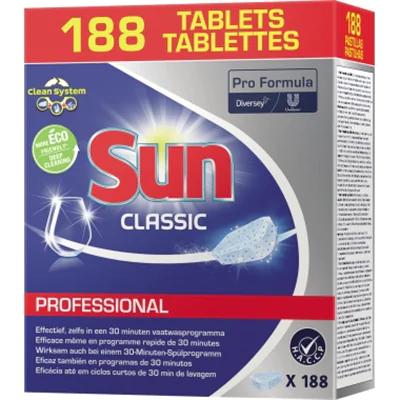 SUN Spülmaschinentabs 101100935 188 St./Pack. SUN Spülmaschinentabs 101100935 188 St./Pack.