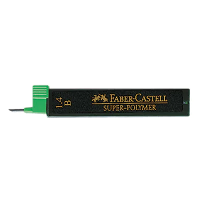 Faber-Castell Feinmine SUPER POLYMER 121411 B 6 St./Pack. Faber-Castell Feinmine SUPER POLYMER 121411 B 6 St./Pack.