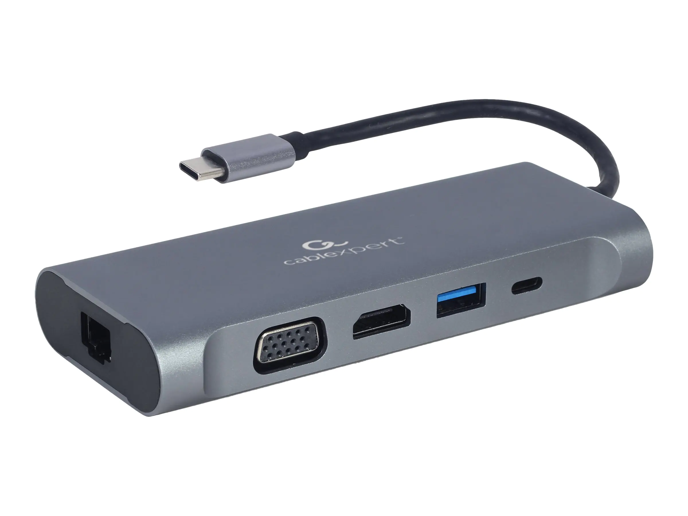 Gembird Cablexpert A-CM-COMBO7-01 - Dockingstation