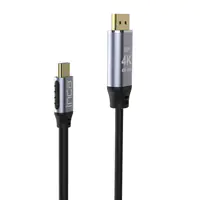 Cian Technology GmbH INCA USB Kabel ITCD-02TX Typ C> DisplayPort 4K60Hz 2m retail - Kabel - Digital/