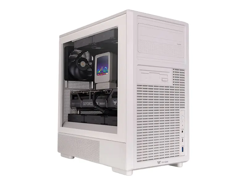 Thermaltake Retro 260 TG - Mid tower - micro ATX - Seitenteil mit Fenster (gehärtetes Glas)