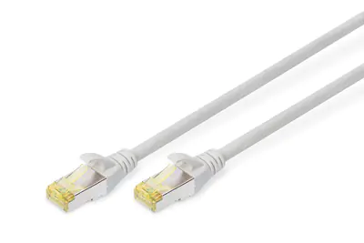 Digitus - Patch-Kabel - RJ-45 (M) zu RJ-45 (M) - 20 m - S/FTP - CAT 6a - geschirmt, halogenfrei, ohne Haken - Grau Digitus - Patch-Kabel - RJ-45 (M) zu RJ-45 (M) - 20 m - S/FTP - CAT 6a - geschirmt, halogenfrei, ohne Haken - Grau