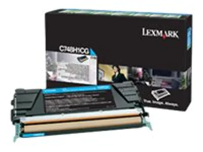 Lexmark - Hohe Ergiebigkeit - Cyan - Original - Tonerpatrone LRP - für Lexmark CS748de