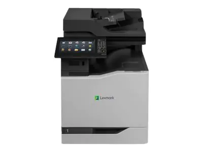 Lexmark CX825de - Multifunktionsdrucker - Farbe - Laser - Legal (216 x 356 mm)/A4 (210 x 297 mm) (Original) - A4/Legal (Medien) - bis zu 52 Seiten/Min. (Kopieren) - bis zu 52 Seiten/Min. (Drucken) - 650 Blatt - 33.6 Kbps - USB 2.0, Gigabit LAN, USB-Host