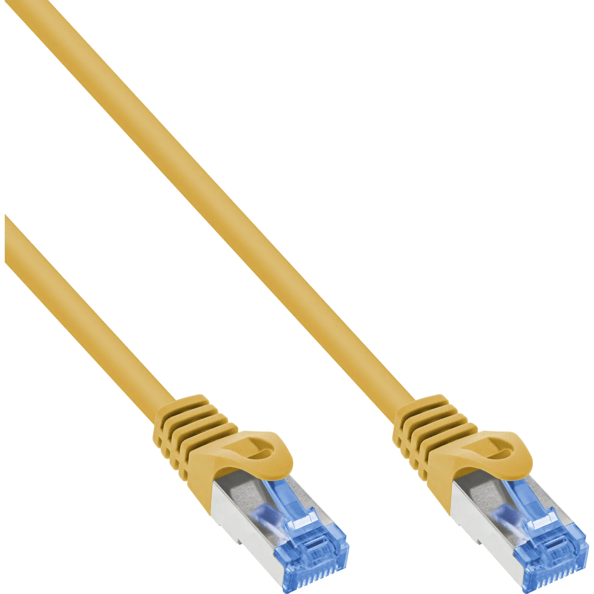 InLine Patchkabel - Cat.6A - S/FTP - TPE (LSZH) - CCA - gelb - 5m