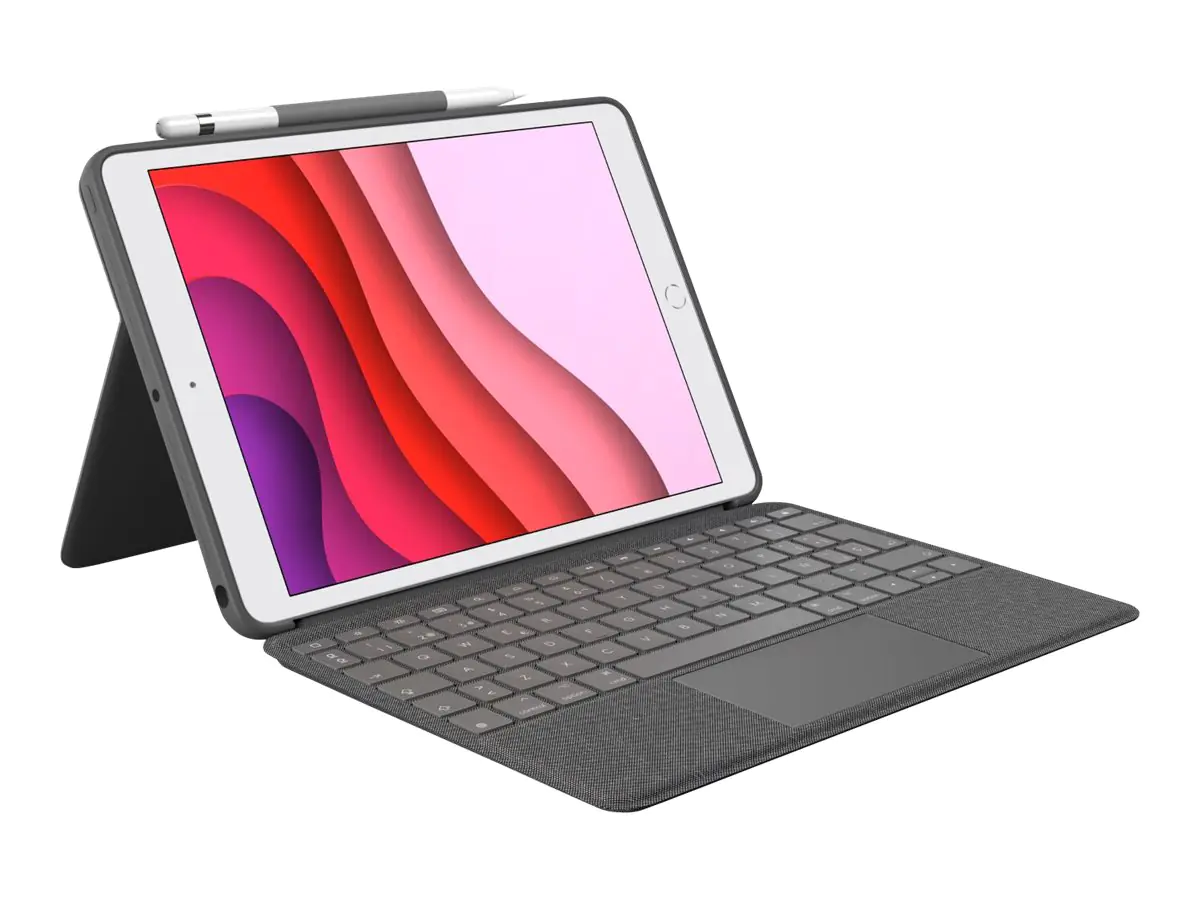 Logitech Combo Touch - Tastatur und Foliohülle - mit Trackpad - hintergrundbeleuchtet - Apple Smart connector - QWERTZ - Deutsch - Oxford Gray - für Apple 10.9-inch iPad (10. Generation) Logitech Combo Touch - Tastatur und Foliohülle - mit Trackpad - hintergrundbeleuchtet - Apple Smart connector - QWERTZ - Deutsch - Oxford Gray - für Apple 10.9-inch iPad (10. Generation)