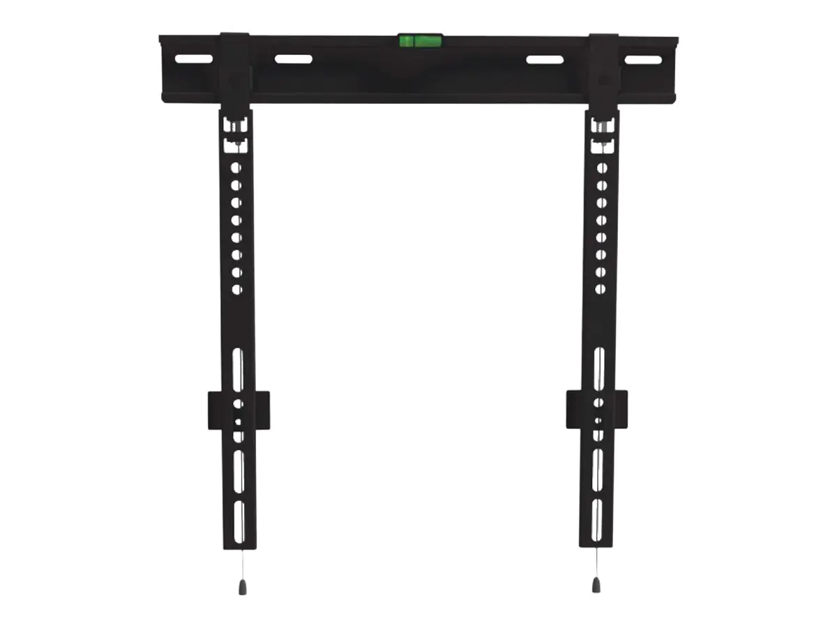 Equip Pro Fixed TV Wall Mount Bracket - Klammer - für Flachbildschirm - Stahl - pulverbeschichtet schwarz - Bildschirmgröße: 81.3-139.7 cm (32"-55") 650363