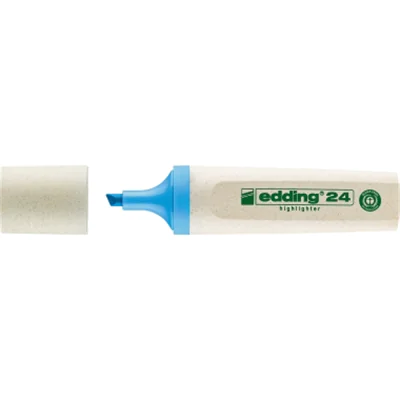 edding Textmarker Highlighter 24 EcoLine 4-24010 2-5mm hellblau edding Textmarker Highlighter 24 EcoLine 4-24010 2-5mm hellblau