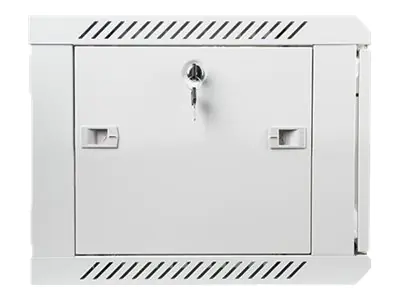 Lanberg Schrank Netzwerkschrank - geeignet für Wandmontage - Grau, RAL 7035 - 6U - 48.3 cm (19") WF01-6406-10S