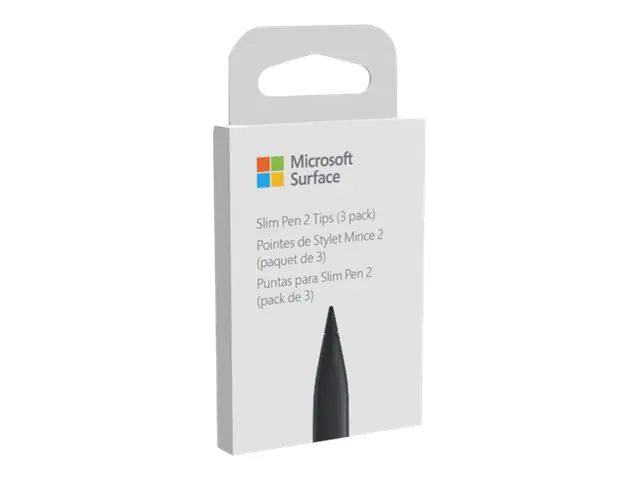 Microsoft - Stylus-Spitze - mattschwarz (Packung mit 3) - für Surface Slim Pen 2 Microsoft - Stylus-Spitze - mattschwarz (Packung mit 3) - für Surface Slim Pen 2