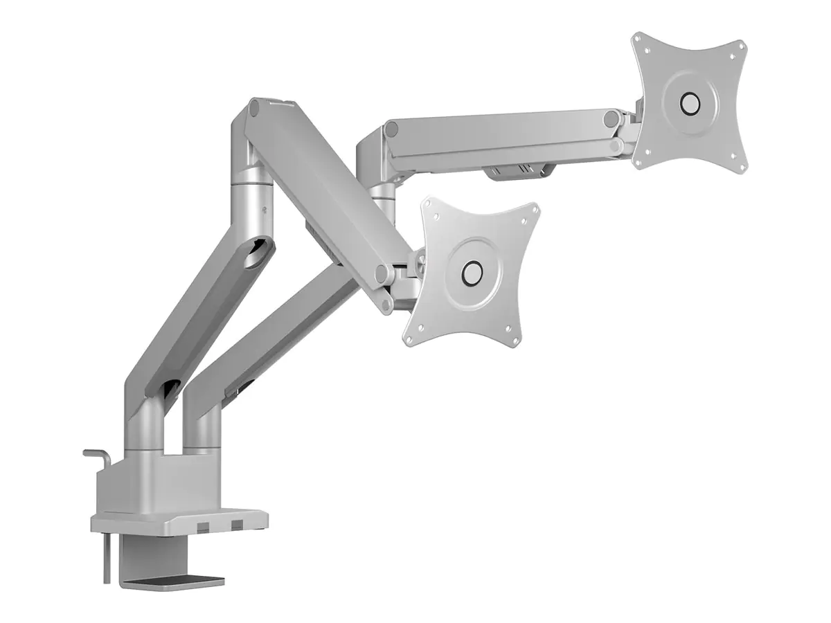 ICY BOX Monitorständer 2fach bis 32'' max -9kg+-180° VESA-Komptabilität