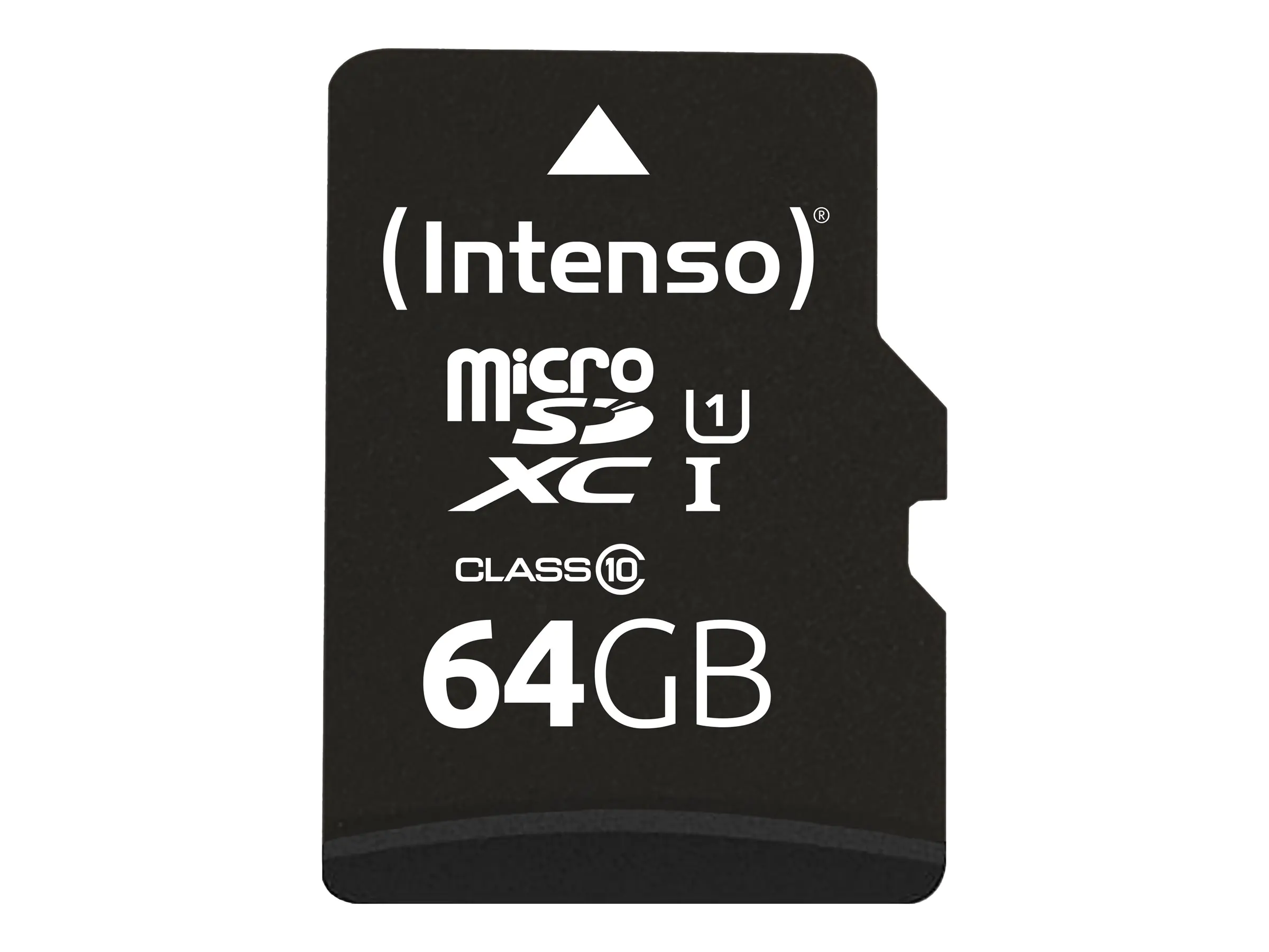 Intenso Performance - Flash-Speicherkarte (microSDXC-an-SD-Adapter inbegriffen) - 64 GB - UHS-I U1 / Class10 - microSDXC UHS-I