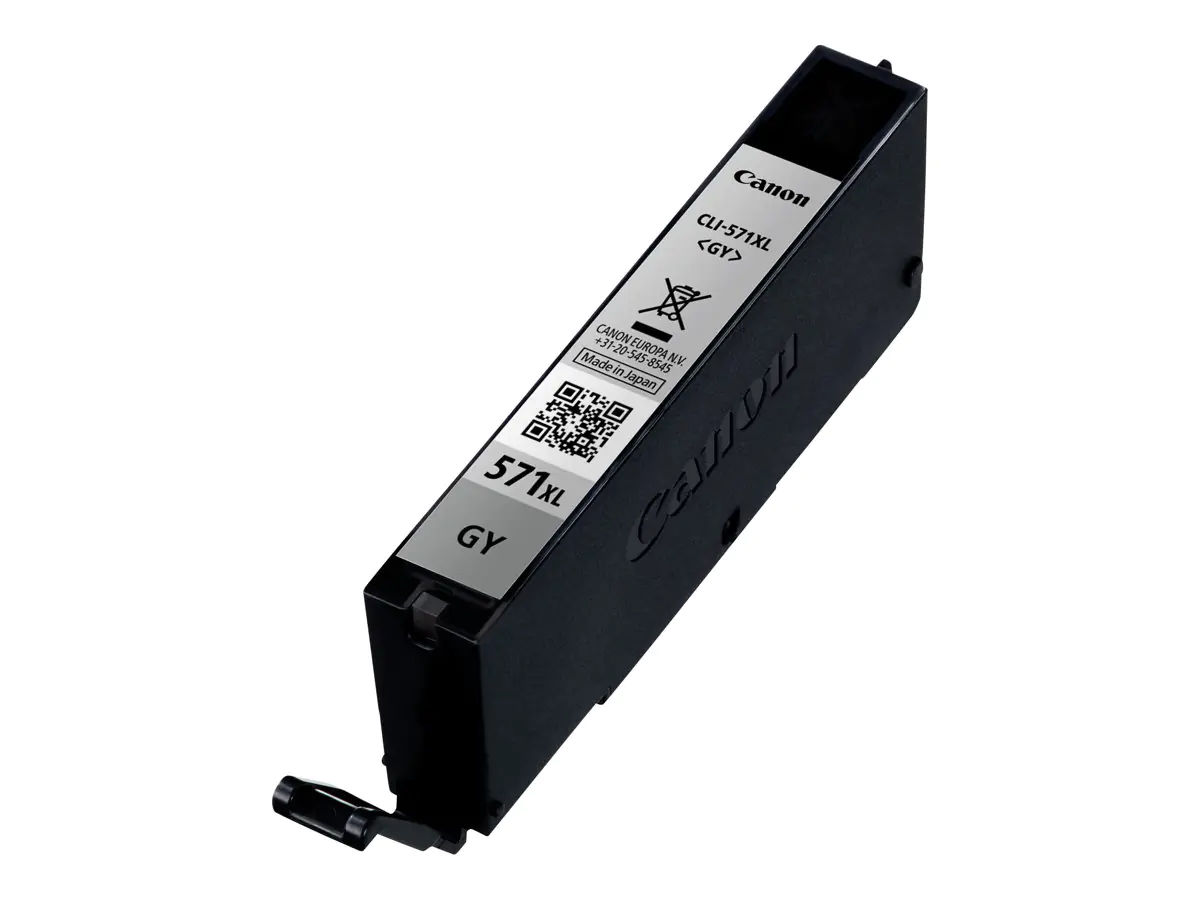 Canon CLI-571GY XL - 11 ml - Hohe Ergiebigkeit - Grau - Original - Tintenbehälter - für PIXMA MG7750, MG7751, MG7752, MG7753, TS8050, TS8051, TS8052, TS8053, TS9050, TS9055