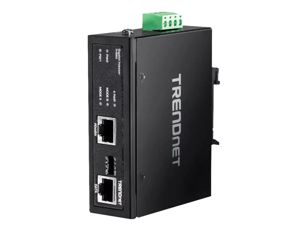 TRENDnet TI-IG60 - Power Injector (DIN-Schienenmontage