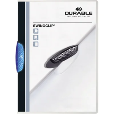 DURABLE Klemmmappe SWINGCLIP 226006 DIN A4 max. 30Bl. Klemme bl DURABLE Klemmmappe SWINGCLIP 226006 DIN A4 max. 30Bl. Klemme bl