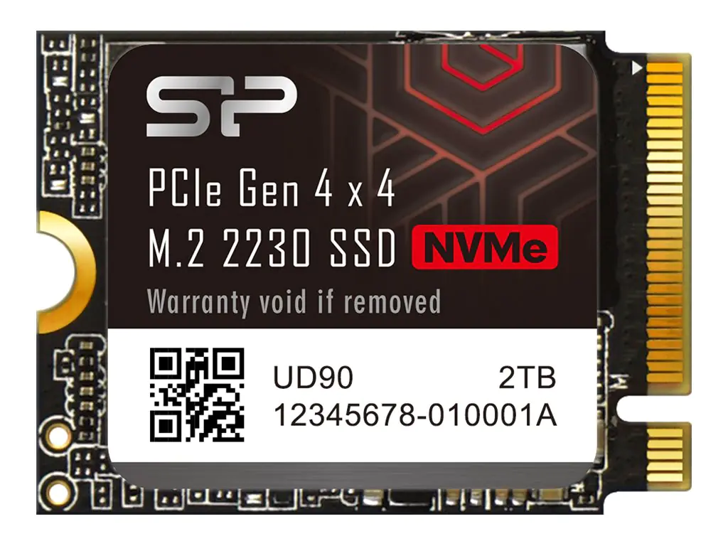 Silicon Power SP500GBP44UD9007ssd pcie gen 4x4 UD90 2230 500GB SSD - PCIe Gen4x4 & NVMe 1.4