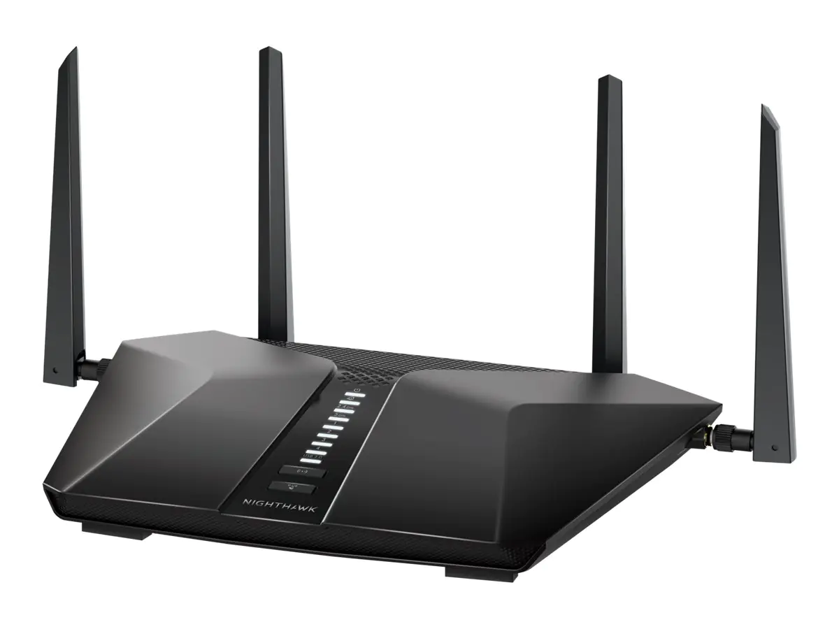 Netgear Nighthawk AX5 RAX43 - Wireless Router 4-Port-Switch - 1GbE - Wi-Fi 6 - Dual-Band