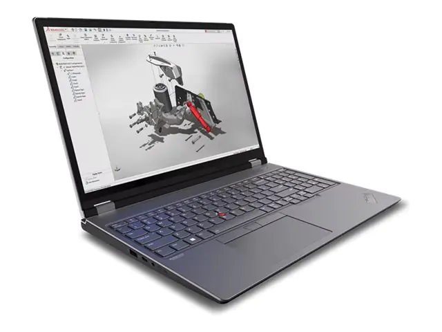 Lenovo ThinkPad P16 Gen 2 21FA - 180°-Scharnierdesign - Intel Core i9 13980HX / 2.2 GHz - Win 11 Pro - RTX 3500 Ada - 64 GB RAM - 1 TB SSD TCG Opal Encryption 2, NVMe, Performance - 40.6 cm (16") IPS 3840 x 2400 (WQUXGA) - Wi-Fi 6E, Bluetooth - Storm Gray Lenovo ThinkPad P16 Gen 2 21FA - 180°-Scharnierdesign - Intel Core i9 13980HX / 2.2 GHz - Win 11 Pro - RTX 3500 Ada - 64 GB RAM - 1 TB SSD TCG Opal Encryption 2, NVMe, Performance - 40.6 cm (16") IPS 3840 x 2400 (WQUXGA) - Wi-Fi 6E, Bluetooth - Storm Gray
