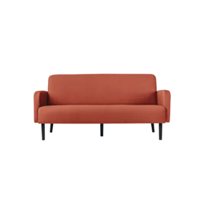 PAPERFLOW Sofa LISBOA 3Sitzer Stoff sw/rs LC3PT.01.27