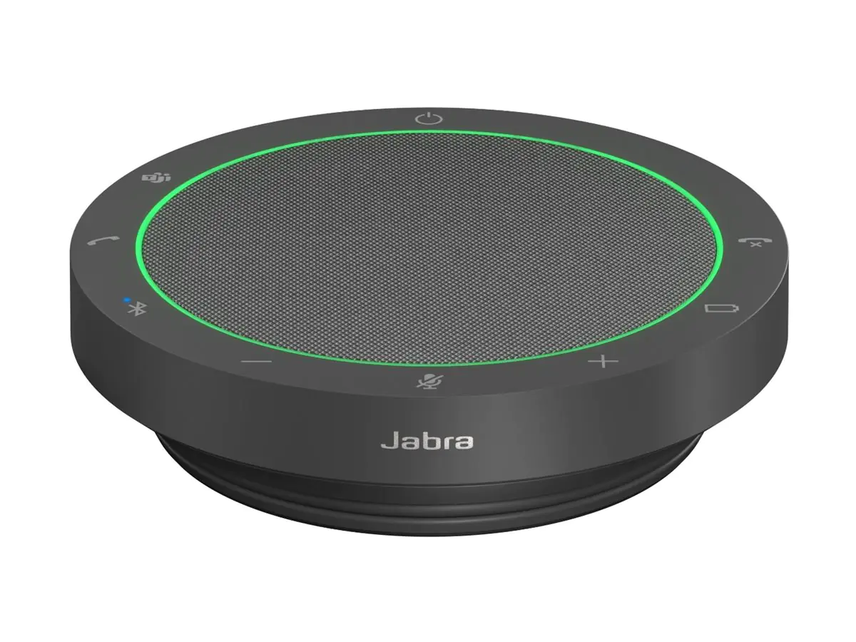 Jabra Speak2 55 MS - Freisprechtelefon - Bluetooth - kabelgebunden, kabellos - USB-A, USB-C - Dunkelgrau - Zertifiziert für Microsoft Teams, Microsoft Swift Pair-zertifiziert