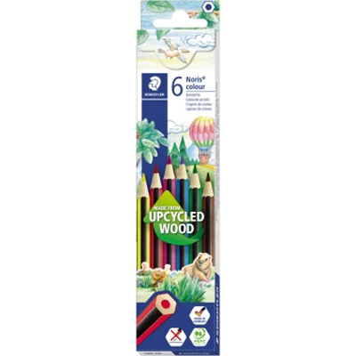 STAEDTLER Farbstift Noris colour 185C6 f. sortiert 6 St./Pack STAEDTLER Farbstift Noris colour 185C6 f. sortiert 6 St./Pack