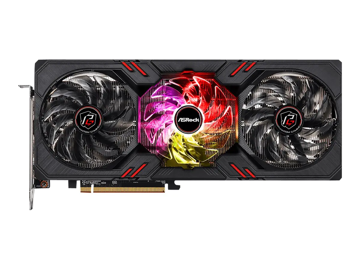 ASRock Radeon RX 6650 XT Phantom Gaming D 8GB OC - Grafikkarten - Radeon RX 6650 XT - 8 GB GDDR6 - PCIe 4.0 - HDMI, 3 x DisplayPort