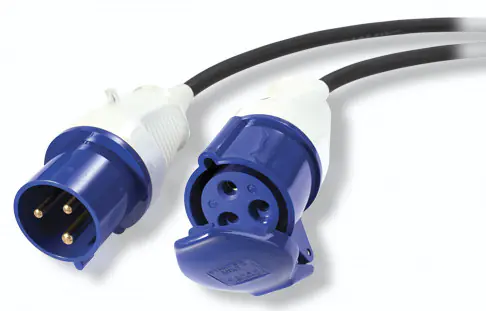 APC Modular IT Power Distribution Cable Extender - Spannungsversorgungs-Verlängerungskabel - IEC 60309 16A (M) PDX316IEC-600