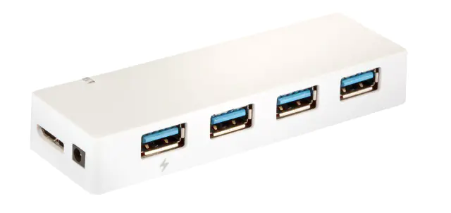EFB-Elektronik EB3101 - Hub - 4 x SuperSpeed USB 3.0 - Desktop