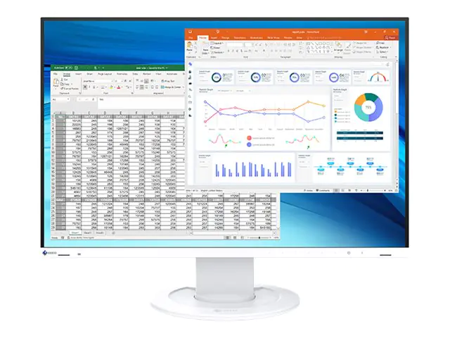 EIZO 61.4cm (24.1") EV2410R-WT 16:10 DVI+HDMI+DP+USB white - Flachbildschirm (TFT/LCD)