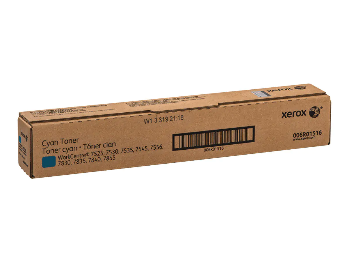 Xerox WorkCentre 7500 Series - Cyan - Original - Tonerpatrone Sold - für WorkCentre 7525/7530/7535, 7545/7556, 75XX, 7830/35, 7845/55, 78XX, 79XX, EC7836, EC7856 Xerox WorkCentre 7500 Series - Cyan - Original - Tonerpatrone Sold - für WorkCentre 7525/7530/7535, 7545/7556, 75XX, 7830/35, 7845/55, 78XX, 79XX, EC7836, EC7856