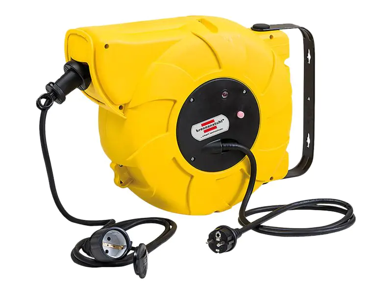 Brennenstuhl H07RN-F 3G1,5 - Spannungsversorgungs-Verlängerungskabel - power CEE 7/7 (W) zu power CEE 7/7 (M) - Wechselstrom 230 V - 11 m - Schwarz