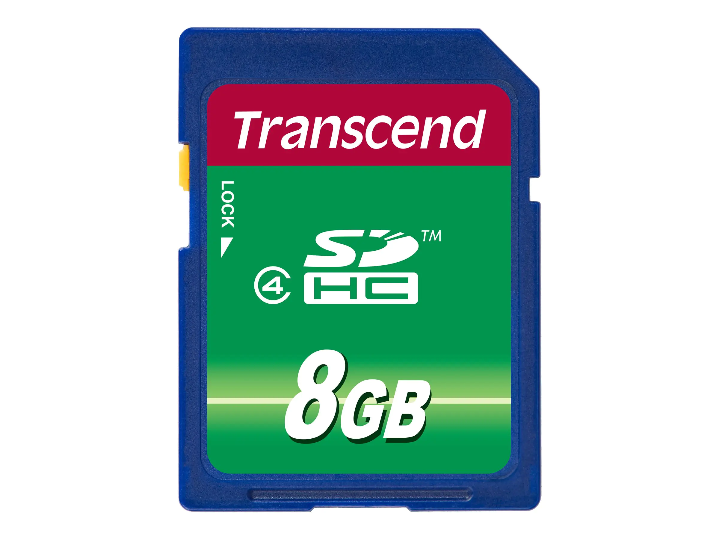 Transcend - Flash-Speicherkarte - 8 GB - Class 4 - SDHC