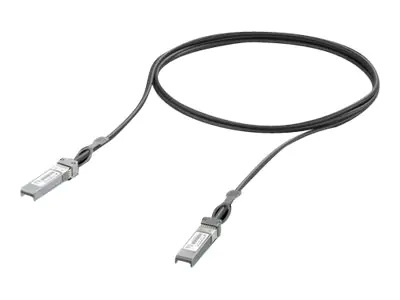 Ubiquiti - 10GBase Direktanschlusskabel - SFP+ zu SFP+ - 1 m - 4.2 mm - passiv - Schwarz