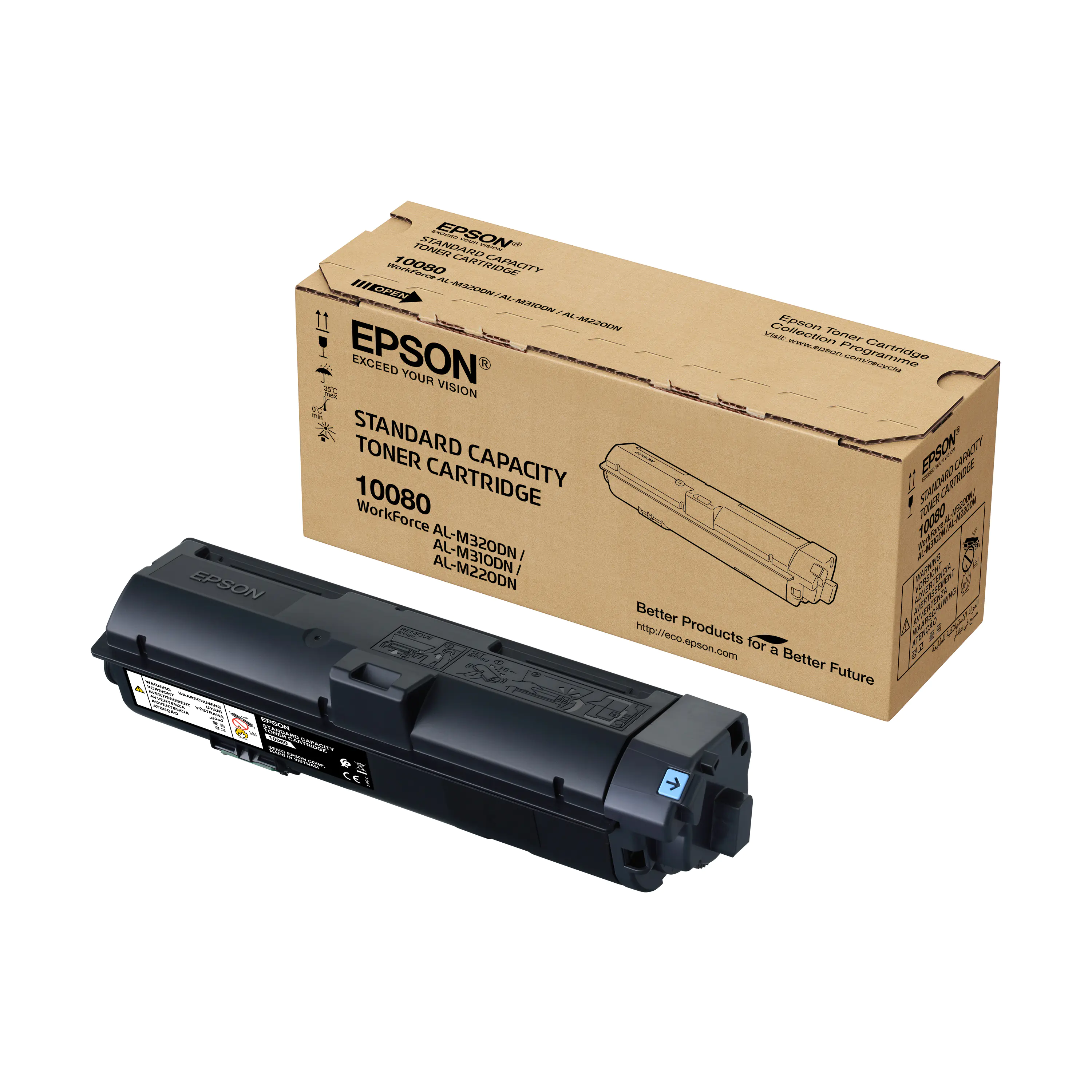 Epson S110080 - Schwarz - Original - Tonerpatrone - für WorkForce AL-M310DN, AL-M310DTN, AL-M320DN, AL-M320DTN