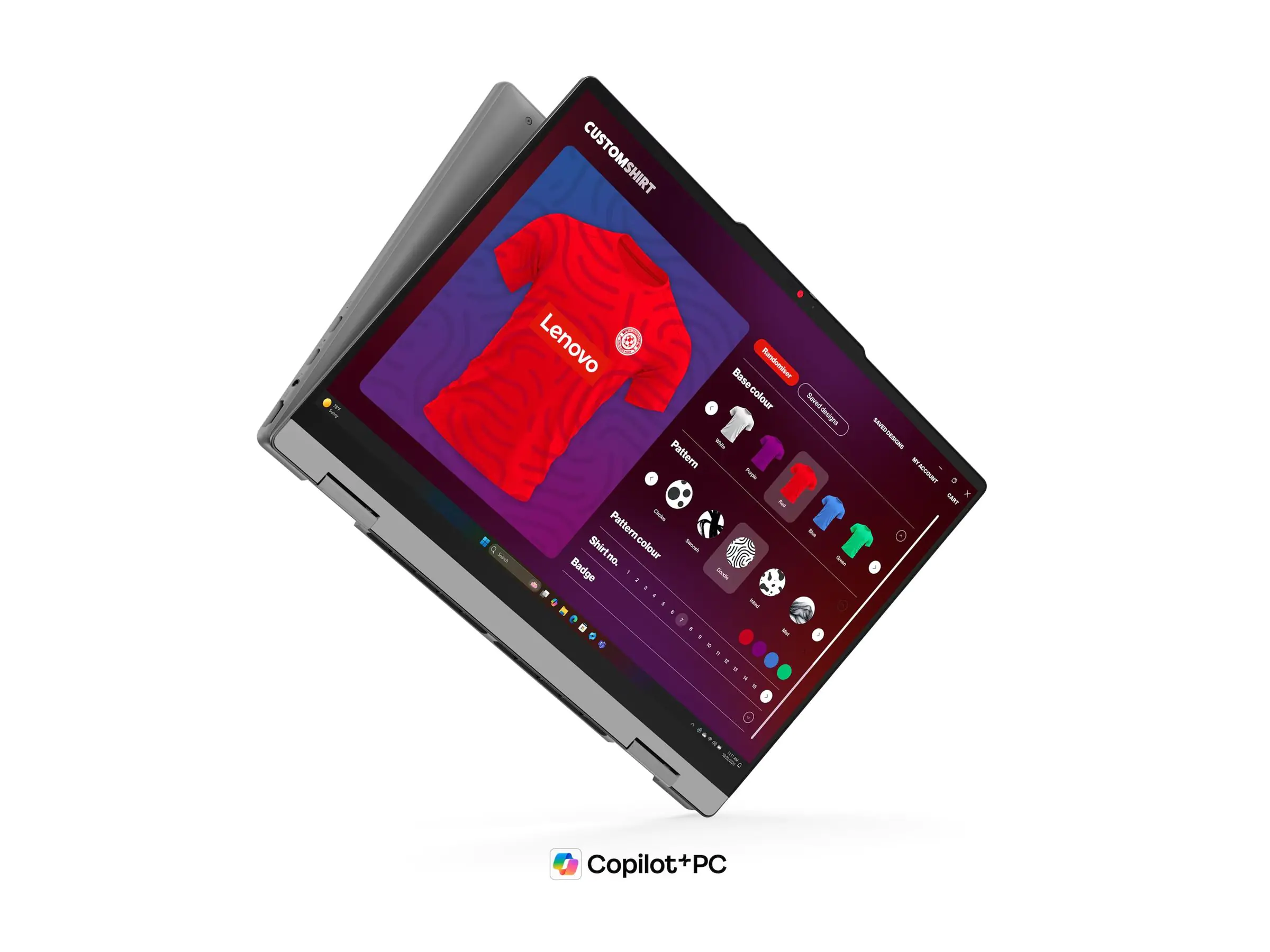 Lenovo IdeaPad 5 2-in-1 14Q8Y11 83UK - Flip-Design - Snapdragon X2 Plus X2P-42-100 - Win 11 Home (auf ARM) 83UK000PGE