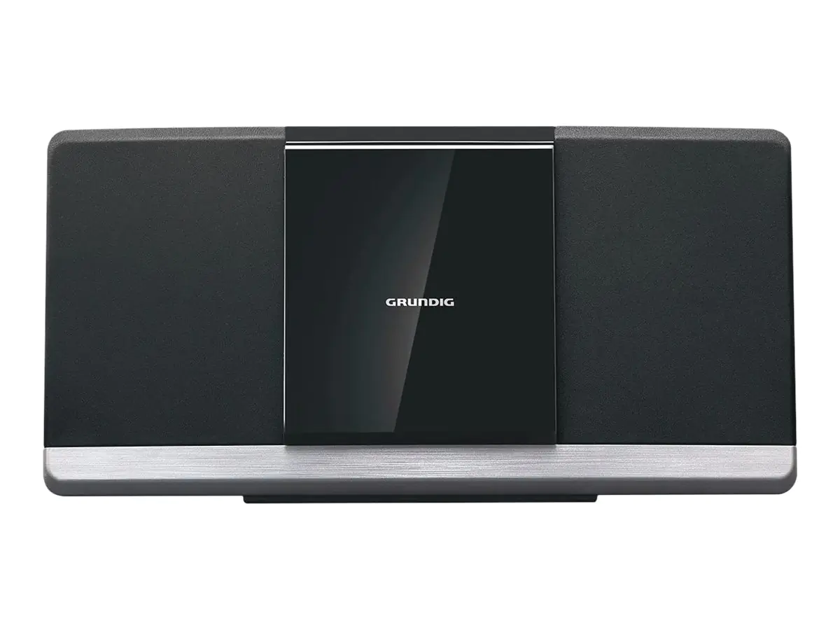 Grundig WMS 3000 BT DAB+ - Microsystem - 2 x 20 Watt - Schwarz